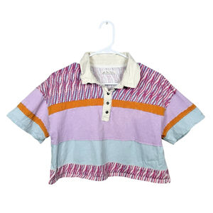 We The Free Mixprint Bella‎ Crop Top XS